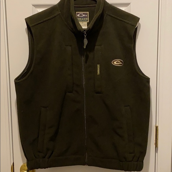 drake fleece vest